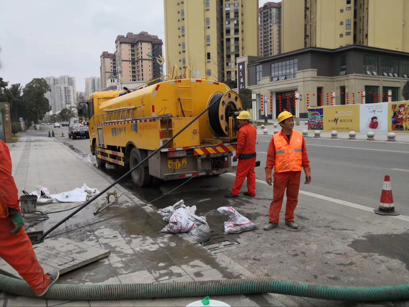 清流排污管道清淤-管道清洗